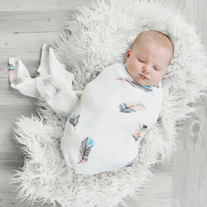 Bamboo Muslin Swaddle- Tommy & Ben