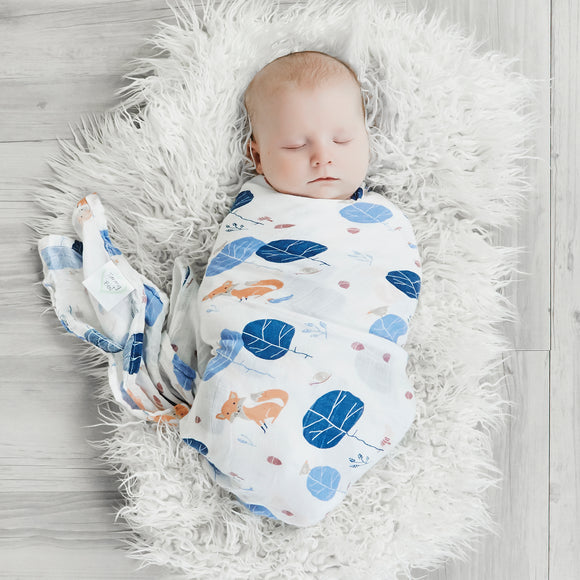 Bamboo Muslin Swaddle - Tommy & Ben