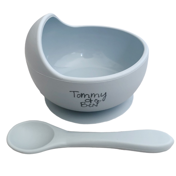 Silicone Bowl and Spoon - Tommy & Ben